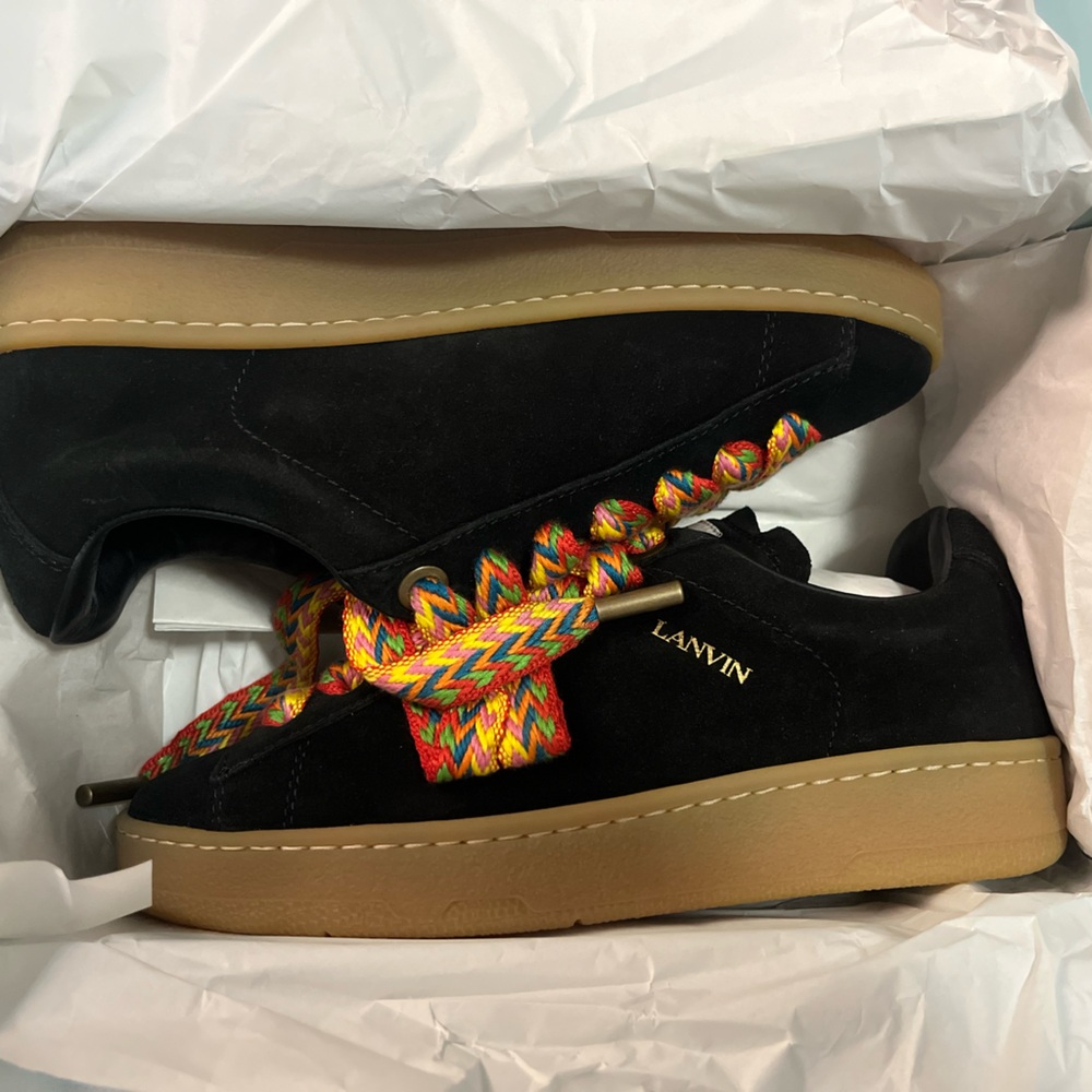Lanvin Curb Sneakers